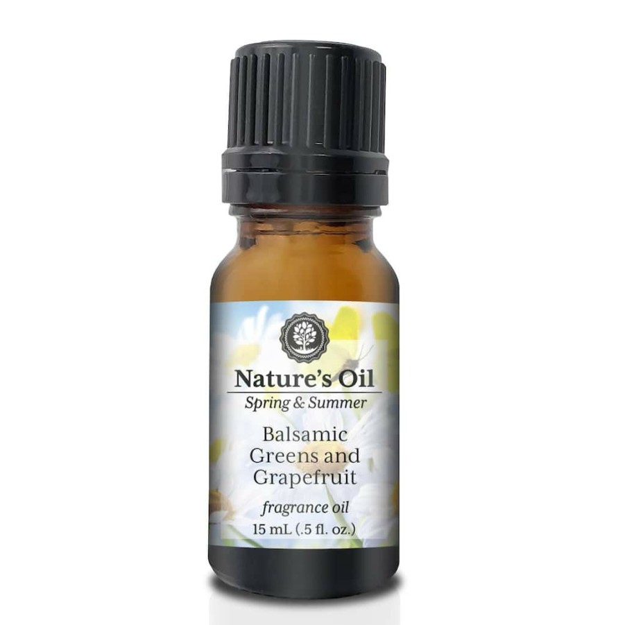 Candle Making * | Coupon Nature'S Oil Balsamic Greens & Grapefruit Fragrance Oil