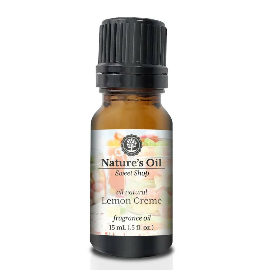 Candle Making * | Discount Nature'S Oil All Natural Lemon Creme Fragrance Oil