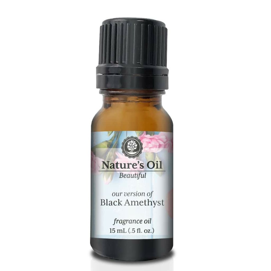 Candle Making * | Buy Nature'S Oil Black Amethyst (Our Version Of Bath & Body Works) Fragrance Oil Clear