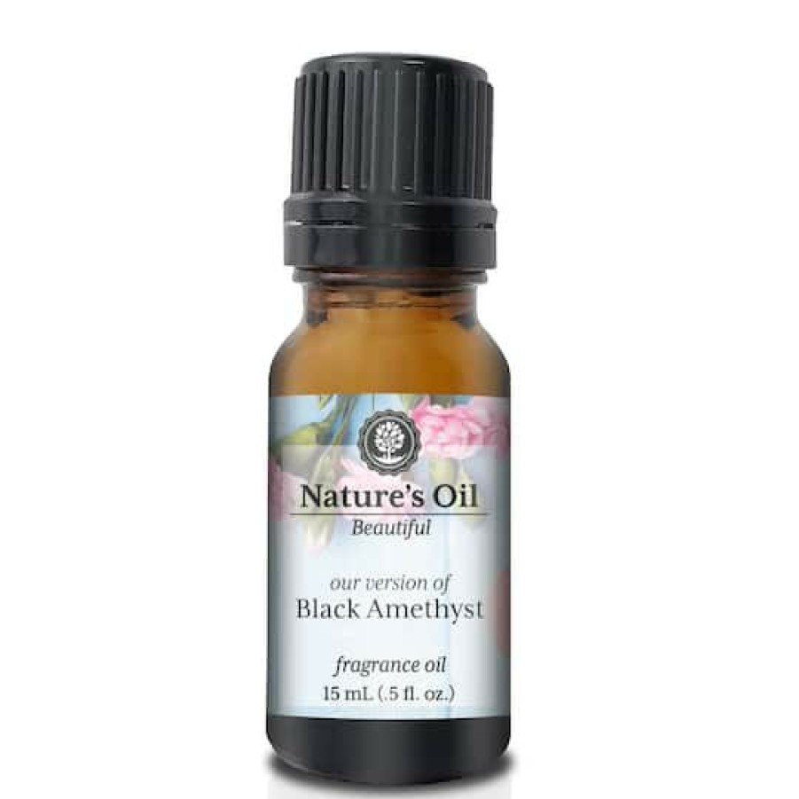 Candle Making * | Buy Nature'S Oil Black Amethyst (Our Version Of Bath & Body Works) Fragrance Oil Clear