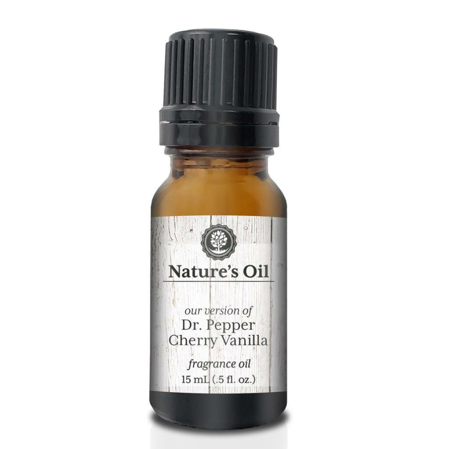 Candle Making * | Buy Nature'S Oil Our Version Of Dr. Pepper Cherry Vanilla Fragrance Oil Clear