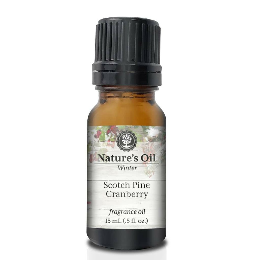 Candle Making * | Best Deal Nature'S Oil Scotch Pine Cranberry Fragrance Oil Assorted