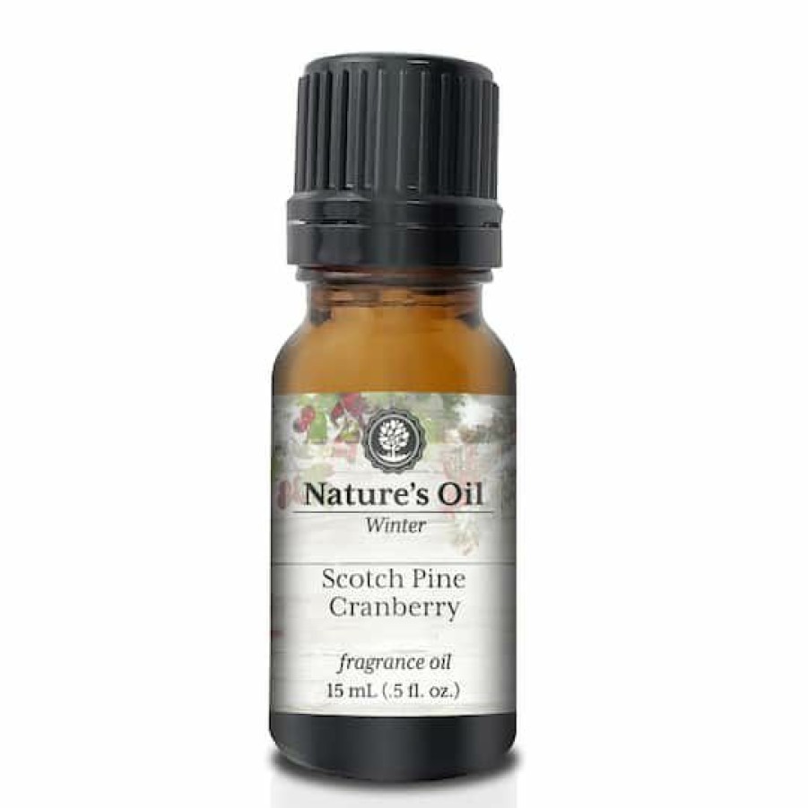 Candle Making * | Best Deal Nature'S Oil Scotch Pine Cranberry Fragrance Oil Assorted