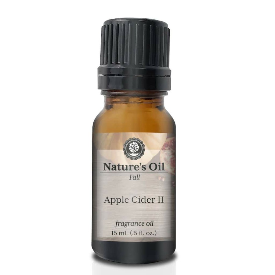 Candle Making * | Cheap Nature'S Oil Apple Cider Ii Fragrance Oil Assorted