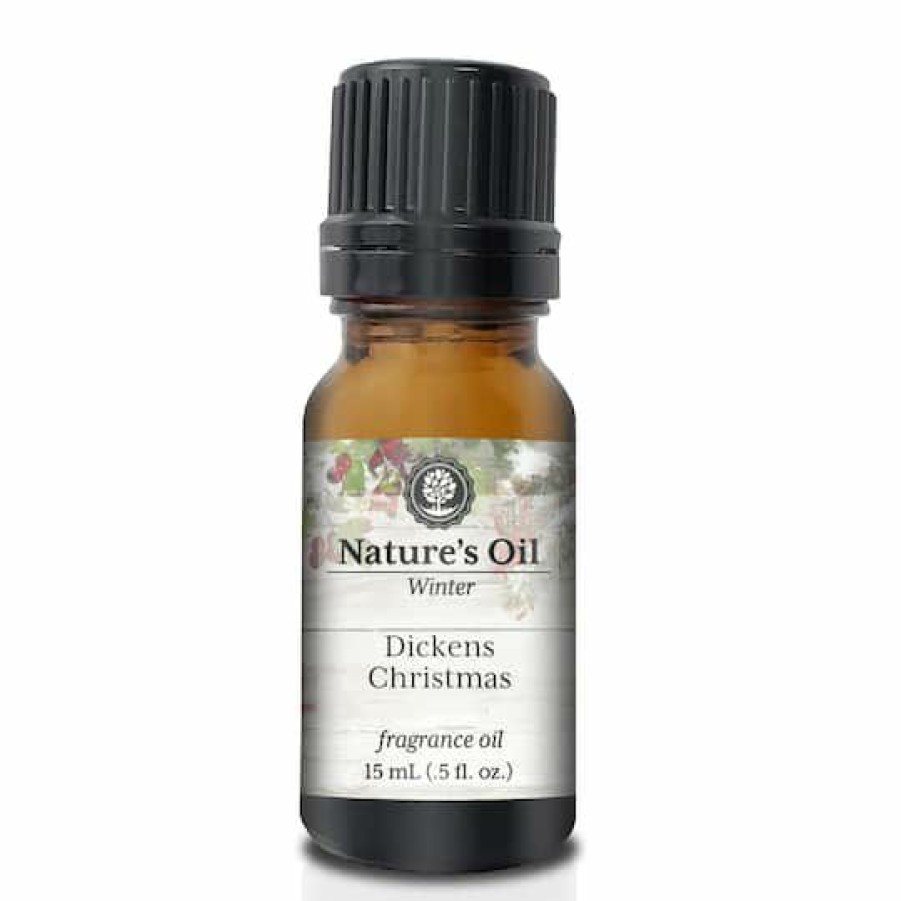 Candle Making * | Wholesale Nature'S Oil Dickens Christmas Fragrance Oil Clear