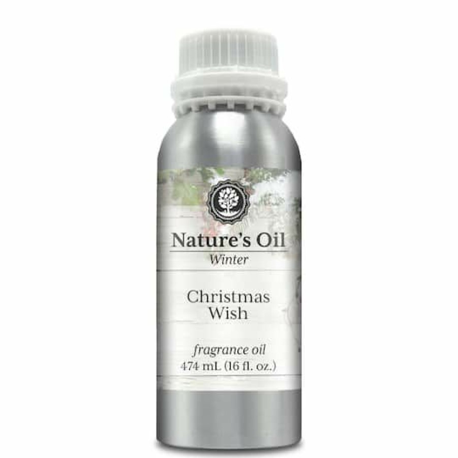 Candle Making * | Wholesale Nature'S Oil Christmas Wish Fragrance Oil Assorted